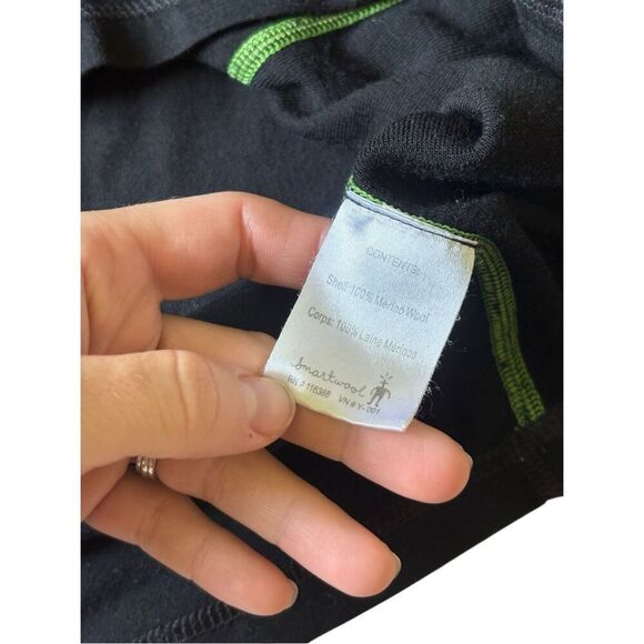 Smartwool Men’s Merino Wool Pullover size XL XXL Black - Picture 4 of 8
